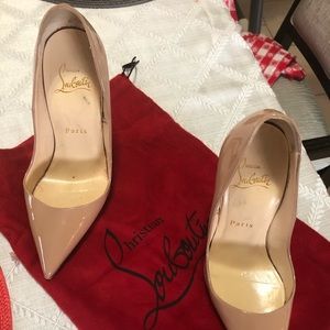 Christian Louboutins So Kate Beige size 36